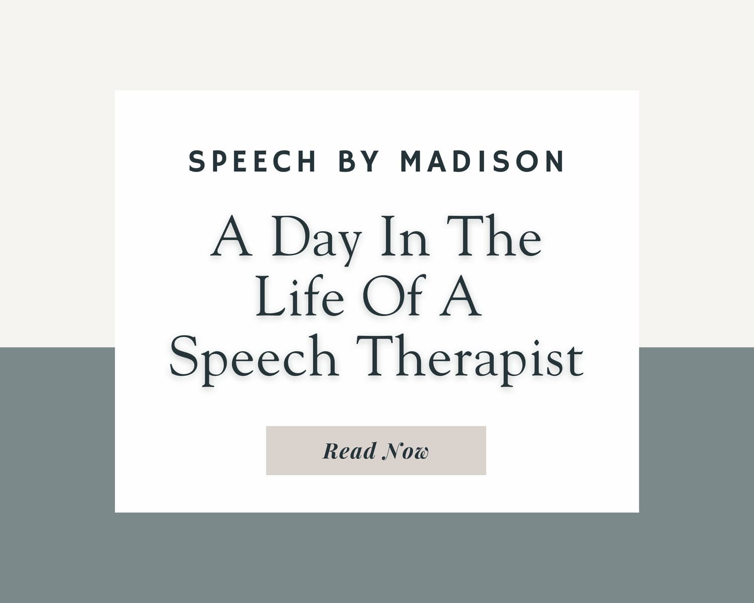 A Day in the Life: Bringing Speech Therapy to Families Across Fairfield County
