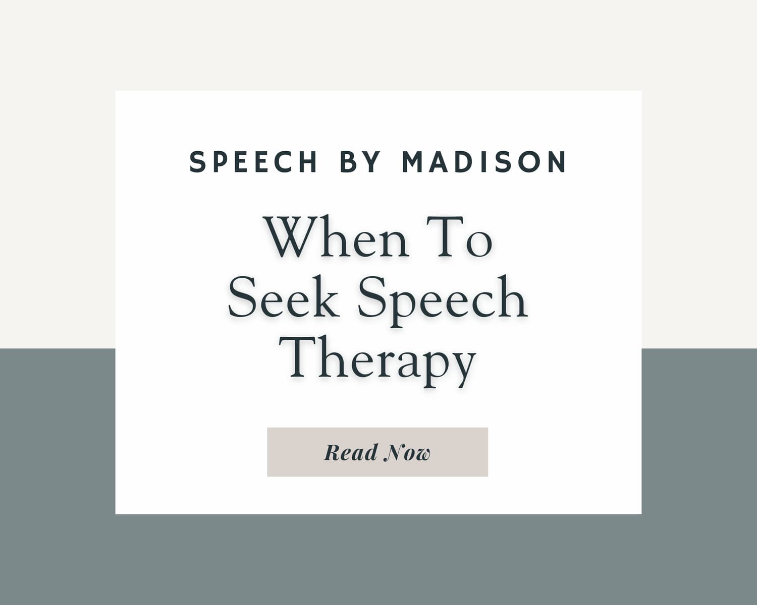 When Should You See a Speech Therapist? Signs You Shouldn't Ignore